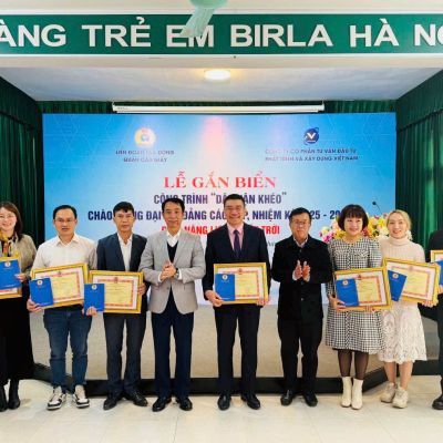 Hùng Việt hoàn thành dự án năng lượng mặt trời 20kWp thắp sáng yêu thương tại làng trẻ em Birla Hà Nội