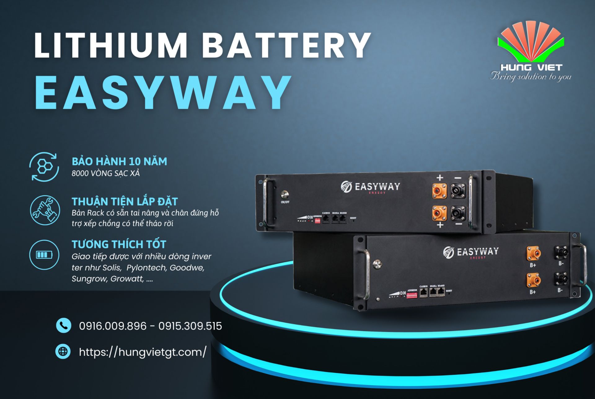 Pin Lithium Lưu Trữ