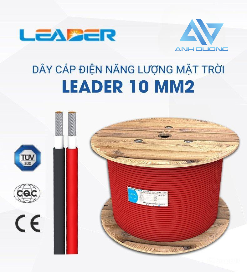 Dây cáp DC Solar Leader 10 MM2