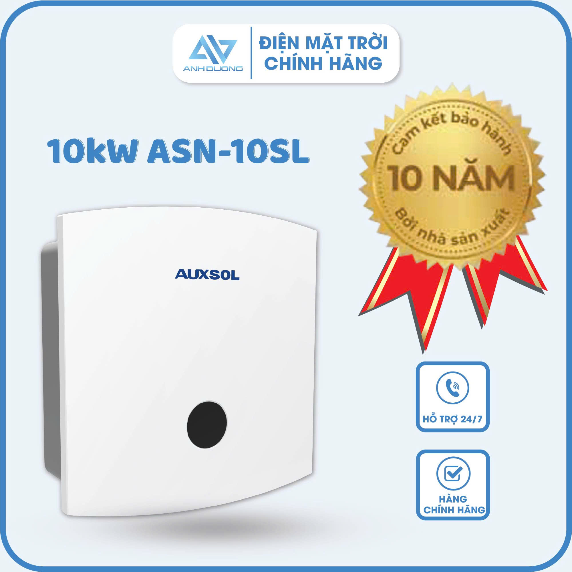 Inverter Auxsol 10kW ASN-10SL - Inverter 10KW