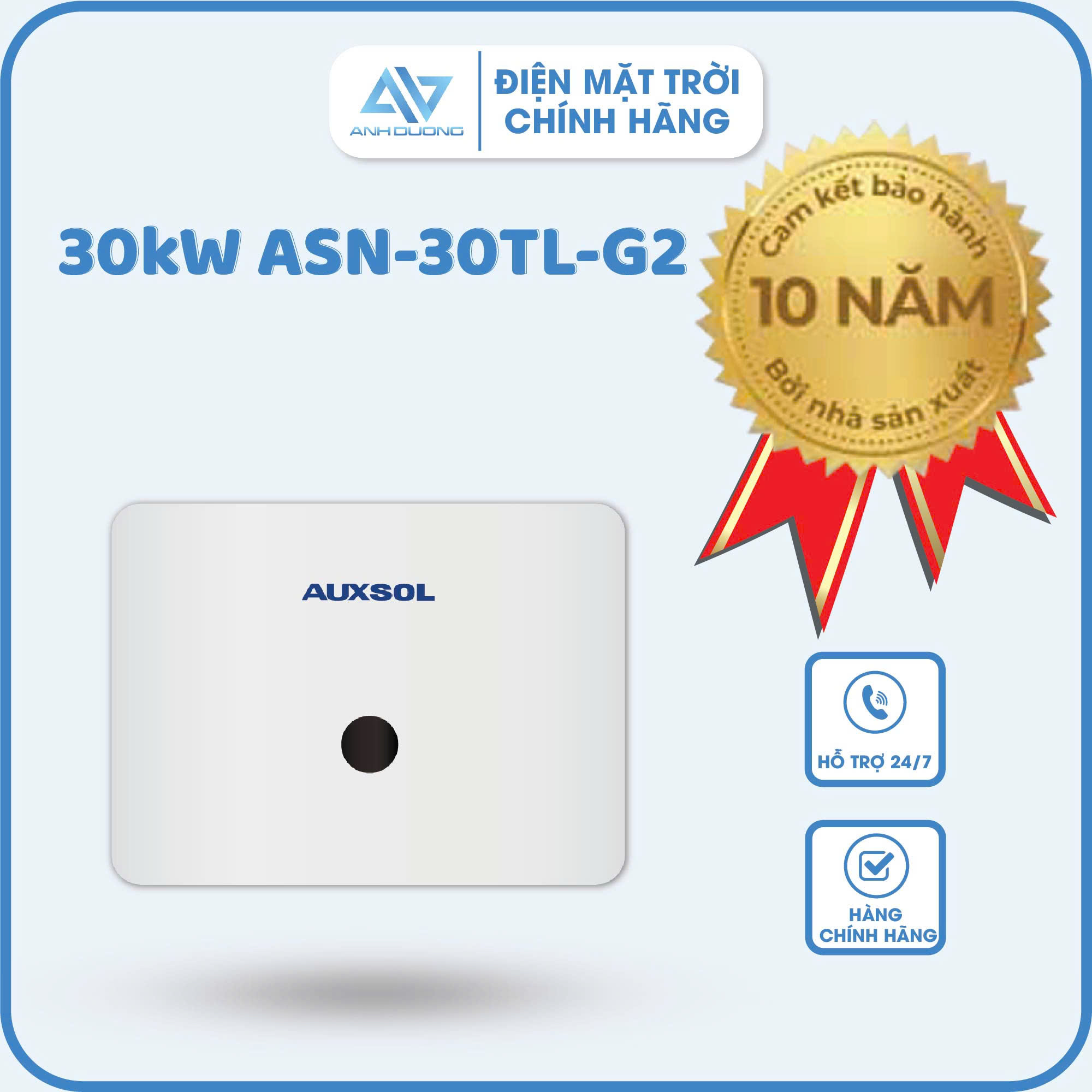 Inverter Auxsol 30kW ASN-30TL-G2 - Inverter 30KW